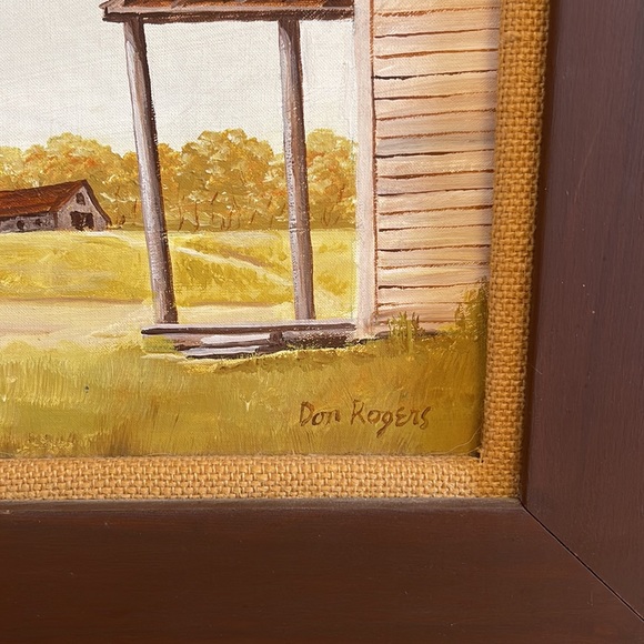 Framed painting by Don Rogers! - Picture 4 of 8